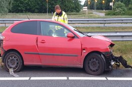 A7 richting Hoorn dicht na eenzijdig ongeval bij Purmerend