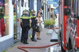 Brand in oude binnenstad van Purmerend