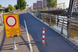 Melkwegbrug in storing