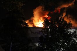 Uitslaande brand bij afvalverwerker