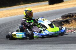 Zwaarbevochten podium voor Bram Plomp bij Kart4Fun in Berghem