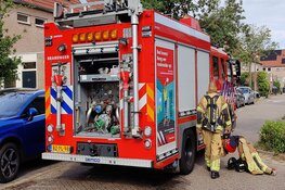 Bewoner ontdekt brand door rookmelder