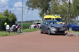 Veel schade bij ongeval op Zuiderweg