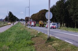 Zwaargewonde bij ernstig ongeval op N247, weg afgesloten