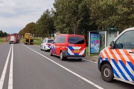 Zwaargewonde bij ernstig ongeval op N247, weg afgesloten