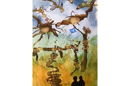 Schilder Bertina van Leen in augustus te zien bij de VVV