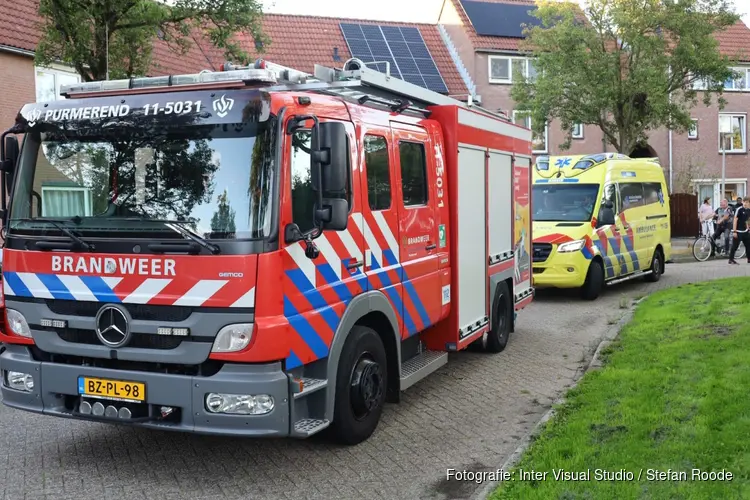 Vlam in de pan in woning Purmerend