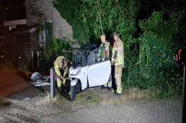 Motorfiets in brand in Purmerend