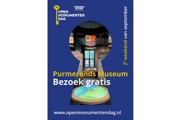 Gratis entree Purmerends Museum tijdens de Open Monumentendagen