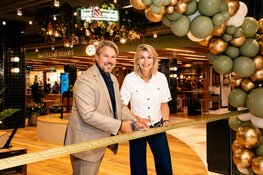 Nieuw eat&meet horecaplein in Eggert Center officieel geopend door Wereldhave & Gemeente Purmerend