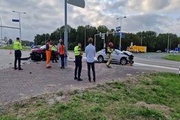 Veel schade bij ongeval op de N244 in Zuidoostbeemster