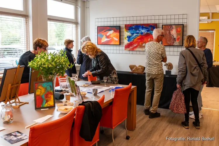 Veel belangstelling voor Kunstroute en Overzichtsexpositie