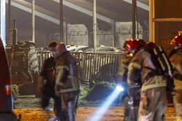 Brand op boerderij in Zuidoostbeemster