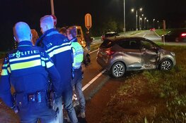Veel schade bij ongeval op N244