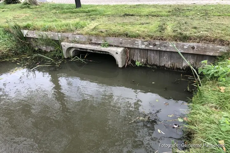 Vervangen houten damwanden Middenbeemster