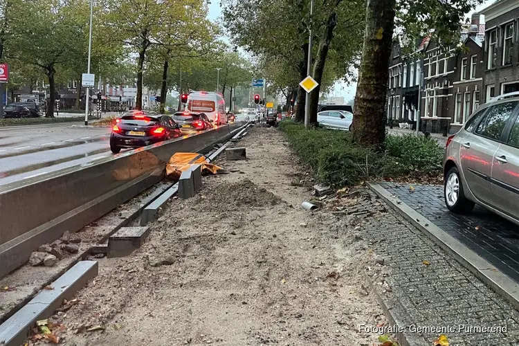 Uitloop werkzaamheden fietspad Gedempte Where