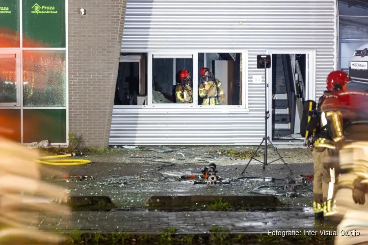 Brand in bedrijfspand Purmerend