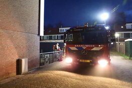 Brand op zolder van woning in Purmerend