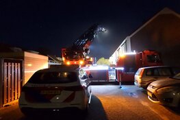 Brand op zolder van woning in Purmerend