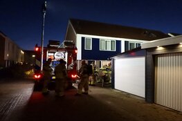 Brand op zolder van woning in Purmerend