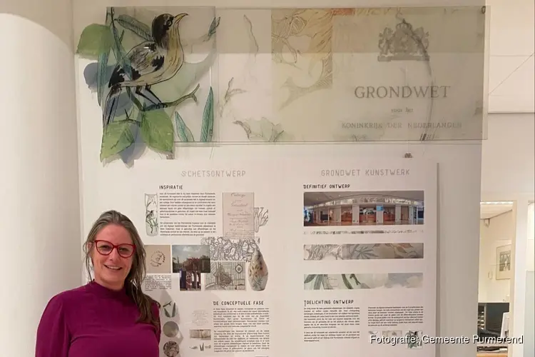 Nieuw kunstwerk over grondrechten door Purmerendse kunstenaar