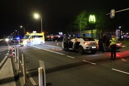 Gewonde bij ongeval op Jaagweg