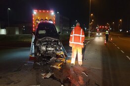 Drie gewonden bij ongeluk tussen taxi en auto in Purmerend