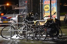 Scooter door brand beschadigd in Purmerend