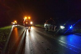 Twee voertuigen te water in Middenbeemster, geen gewonden, wel aanhouding