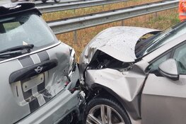 Ongeval op A7 thv Wijdewormer