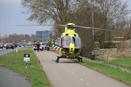 Wielrenner ernstig gewond in Ilpendam