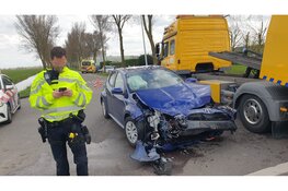 Ongeval in Westbeemster: twee auto's total loss