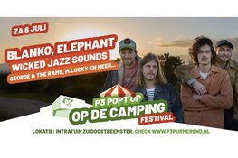 Line-up P3 "Popt op" op de Camping bekend gemaakt