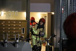 Elektrische fiets in brand in kelderbox