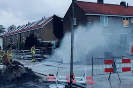 Wateroverlast in Purmerend: leiding gesprongen
