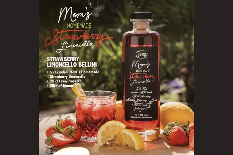 Zuidam Strawberry Limoncello bij Arthur & Co