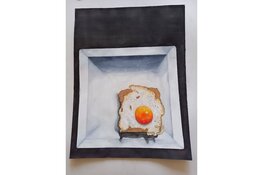 Schilderijen en tekening van autodidact Hans Kop te zien bij de VVV