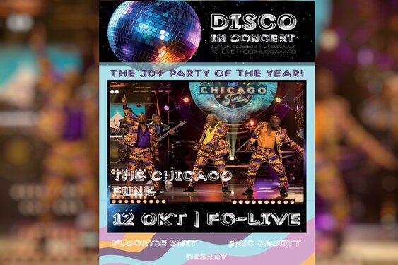 Disco in Concert: The 30+ Party Of The Year in FG-LIVE