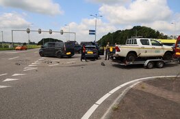 Ongeluk op N244 bij Zuidoostbeemster