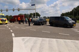 Ongeluk op N244 bij Zuidoostbeemster