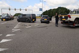 Ongeluk op N244 bij Zuidoostbeemster