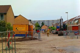 Gaslekkage in Purmerend, tijdens werkzaamheden