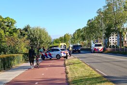 Botsing tussen auto en motor in Purmerend