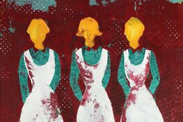 Schilderijen van Marijke Dekker te zien bij de VVV