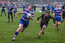 Heren Rugby Club Waterland 'Winterkampioen' in Tweede Klasse