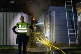 Woningen ontruimd na schuurbrand in Purmerend