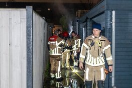 Woningen ontruimd na schuurbrand in Purmerend