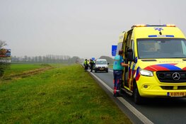Drie auto's betrokken bij ongeval op N244