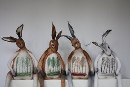 Sprookjesachtige kunst van Marion Karremans-Burger te zien bij de VVV