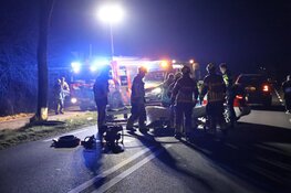 Automobiliste crasht tegen boom in Noordbeemster